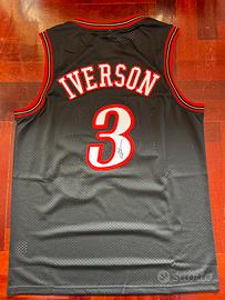 NBA Jersey Allen Iverson Philadelphia 76ers Nera