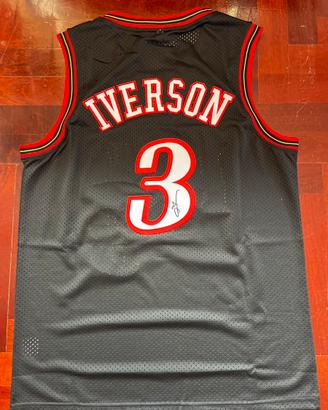 NBA Jersey Allen Iverson Philadelphia 76ers Nera