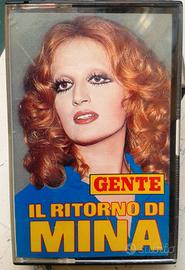 MUSICASSETTA IL RITORNO DI MINA ALLEGATA A GENTE