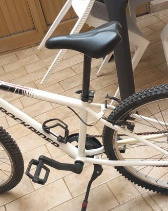 bici MTB ROCKRIDER ST100 24" Bianca