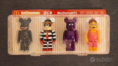 Medicom Toy  bearbrick  godzilla Mcdonald