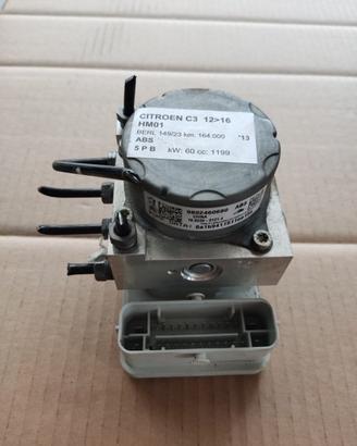 Gruppo abs CITROEN C3 1199cc benzina del 2013