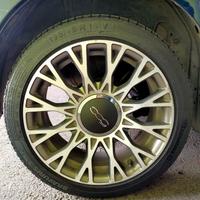 CERCHI in LEGA originali e GOMME fiat 500 / 500X-L