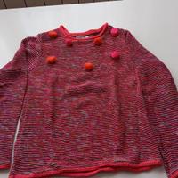 maglioncino cotone bambina 7 anni