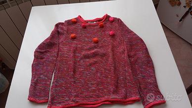 maglioncino cotone bambina 7 anni
