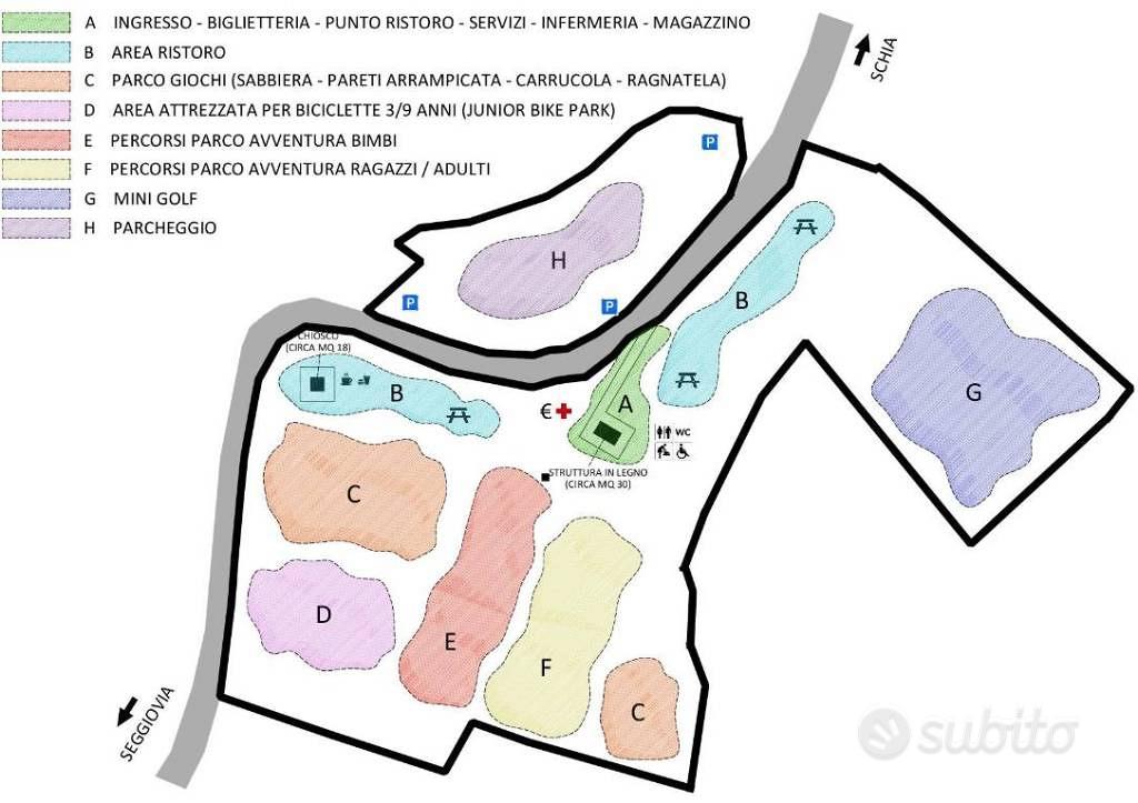 Terreno di 26500 m² a Tizzano Val Parma - Vista 3