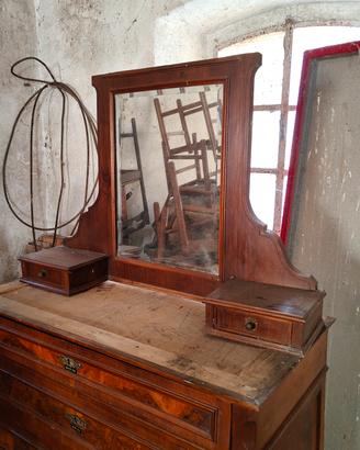 Consolle con specchio