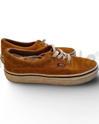 SCARPE DONNA VANS SENAPE SUOLA BIANCA