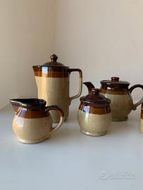 Servizio da Caffè Vintage in Ceramica di Faenza