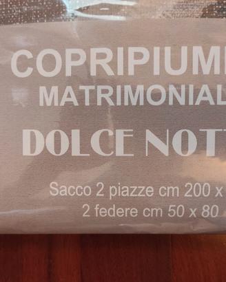 Copripiumino matrimoniale 100% cotone
