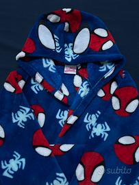 Vestaglia pile spiderman
