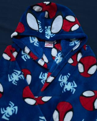 Vestaglia pile spiderman