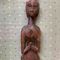 ANTICA STATUINA FIGURA TRIBALE