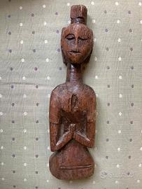 ANTICA STATUINA FIGURA TRIBALE
