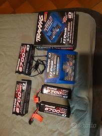 traxxas caricabatterie e batterie 