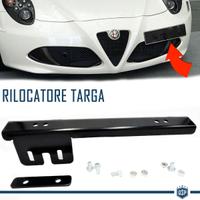 PORTATARGA Nero per ALFA ROMEO RILOCATORE Laterale