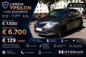 LANCIA YPSILON 1.2 GPL GOLD ECOCHIC – OK NEOPATENT
