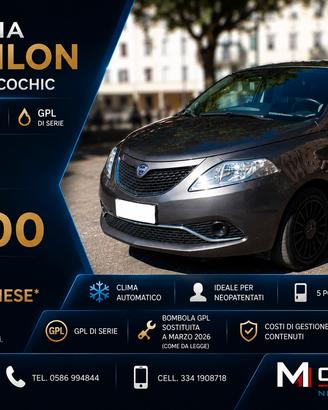 LANCIA YPSILON 1.2 GPL GOLD ECOCHIC – OK NEOPATENT