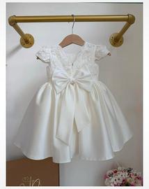 Abito da battesimo sartoriale + bolerino