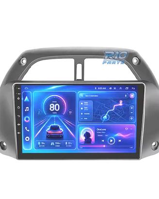 RADIO GPS 9'' ANDROID 13 TOYOTA RAV4 01-06 2 DIN 4