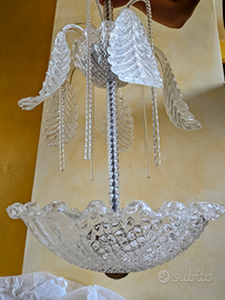 Lampadario in cristallo di murano
