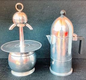 2 caffetterie Alessi + Express Omet m. Papalina