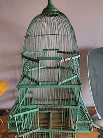 gabbia antica uccelli