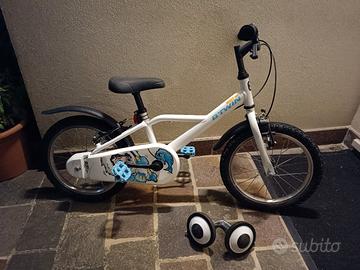Bici con rotelle