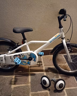 Bici con rotelle