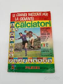 Album Calciatori Panini Calcio 1968-1969 Figurine