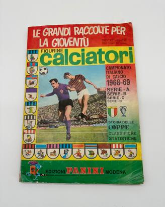 Album Calciatori Panini Calcio 1968-1969 Figurine