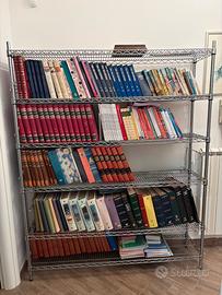 Libreria in acciaio uno più