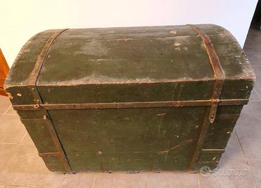 Autentico Baule a Botte Fine '800 