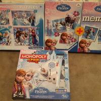 Giochi in scatola Frozen Puzzle Monopoly