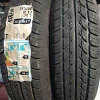 2 gomme auto Nuove 135/80/R13 /79T Riken 35 l'una