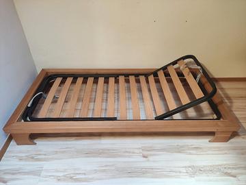 Letto singolo 80x190 + rete doghe in legno - Arredamento e Casalinghi In  vendita a Trento