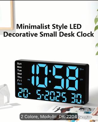 orologio display led