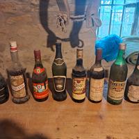 lotto liquori e vini vintage da collezione 