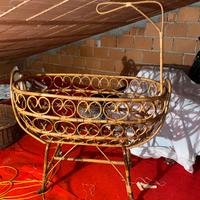 Culla d'epoca in Bambù