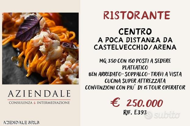 Aziendale - storico ristorante vicinanze centro