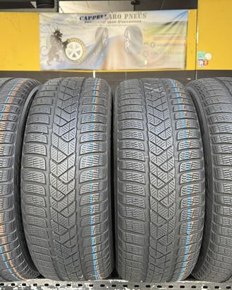 4 Gomme 225/55R18 98H Pirelli Invernale 85%residui