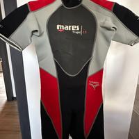 Muta 3/4 Mares uomo 2,5mm taglia 2 (S 40/42)