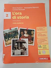 libro ISBN 9788808333377  l'ora di storia 2