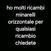 Ricambi minarelli orizzontale