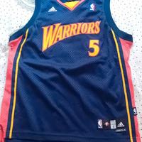 canotta nba warriors davis adidas