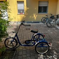 Bicicletta a tre ruote/anziani