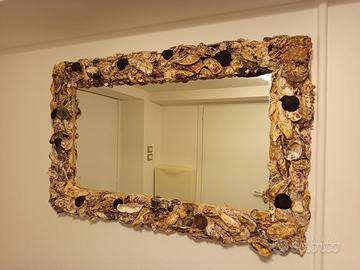 Specchiera artigianale 103 x 65 cm