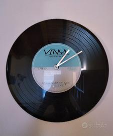 Orologio da parete Vinile diametro 40cm vintage