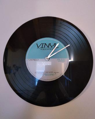 Orologio da parete Vinile diametro 40cm vintage