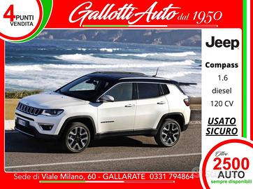 JEEP Compass 1.6 mjt Limited 2wd 120cv
